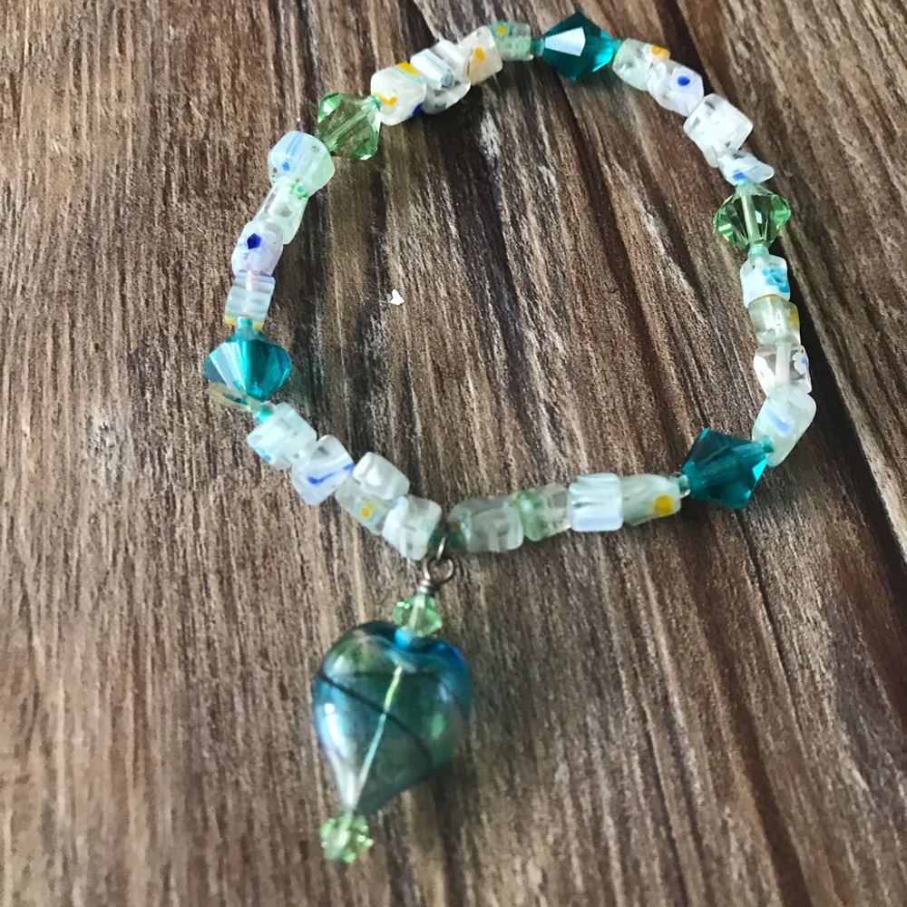 Glass Bead Bracelet